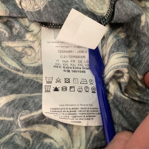 100% AUTHENTIC XXL Versace Jeans Couture T-Shirt - Picture 5 of 6